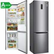 LG A+++ Dark-Graphite Edelstahl No-Frost Stand K&uuml;hl-/Gefrierkombination