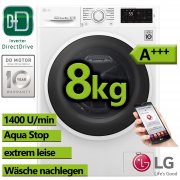 LG F14WM8EN0 Frontlader Waschmaschine A+++ 8kg