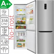 LG GBB59SAFFB K&uuml;hl-/Gefrierkombination