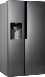 LG GSL360ICEZ Side-by-Side-Kombination mit Crushed Ice- und Wasserspender