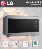 LG Mikrowelle MH 6565 CPS mit Smart Inverter und Quarz Grill 25L nur 122,55&euro; statt 149&euro;