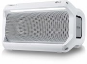 LG PK5W Outdoor Bluetooth Lautsprecher mit Meridian Technologie in Wei&szlig; 