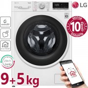 LG VT4WD950 Frontlader Waschtrockner 9/5kg Waschmaschine und Trockner
