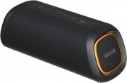 LG XBOOM Go DXG5 Bluetooth Lautsprecher mit Google Assistant, Siri und Beleuchtung