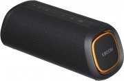 LG XBOOM Go DXG5 Bluetooth Lautsprecher mit Google Assistant, Siri und Beleuchtung