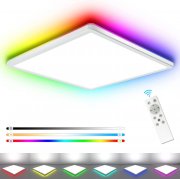 Libtit RGB LED Deckenleuchte mit Fernbedienung