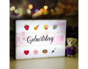  Lichtbox infinitoo LED USB Leuchtkasten Leuchtschild A4 mit 287 Elementen f&uuml;r 9,99&euro; statt 21,99&euro;