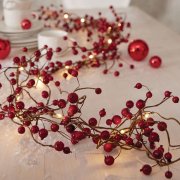 Lichterkette "Girlande Rote Beeren" mit 20 LEDs f&uuml;r 14,99&euro; statt 19,99&euro;