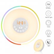 Lichtwecker, Hotchy Wake Up Licht Wecker mit Sonnenaufgang bei@amazon - 