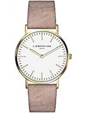 Liebeskind Berlin Damen Analog Quarz Uhr mit Lederarmband f&uuml;r 79,99&euro; statt 99,99&euro;