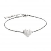 LIEBESKIND Berlin Damen Armband (Herz, Edelstahl, Silber) f&uuml;r nur 19,46&euro;