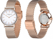 Liebeskind Berlin LT-0081-MQ New Case Mesh Damen Analog Quarz Uhr mit Edelstahl