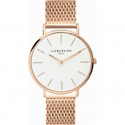 Liebeskind Berlin LT-0155-MQ Damen Analog Quarz Armbanduhr mit Edelstahlarmband