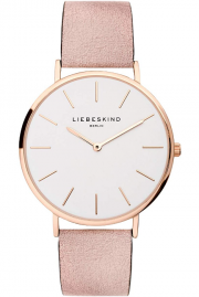 Liebeskind Berlin LT-0157-LQ Damen Analog Quarz Armbanduhr mit Lederarmband