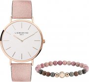 Liebeskind Berlin Set LS-0072-LQB aus Damen Armbanduhr und Beadarmband