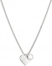 Liebeskind LJ-0503-N-45 Damen Herz-Schmuck Edelstahl Kette mit Herzanh&auml;nger