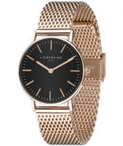 Liebeskind LT-0098-MQ Damen Analog Quarz Armbanduhr mit Edelstahlarmband