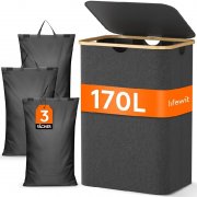Lifewit W&auml;schekorb mit 3 F&auml;chern f&uuml;r nur 25,49&euro;