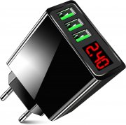 LIFOCI 5V 2A 3-Port USB Universal Ladeger&auml;t mit LED Display