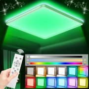 LIFOCI LED Deckenleuchte mit RGB Farbwechsel