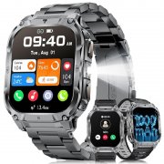 LIGE Herren Smartwatch mit gro&szlig;em HD-Display und 1000mAh Akku f&uuml;r 41,39&euro;