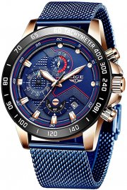 LIGE LG9929B-FD-UK Herren Chronograph