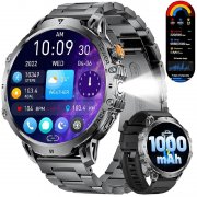 LIGE Milit&auml;r Smartwatch mit 1,85" HD Display und 1000 mAh Akku f&uuml;r 64,89&euro;