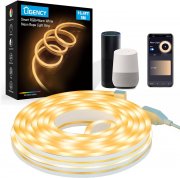 Ligency 5 Meter RGB+Warmwei&szlig; Neon LED Striefen mit App und Alexa und Google Sprachsteuerung