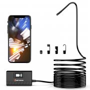 Lightswim Drahtlose 1080P HD WiFi Endoskop-Inspektionskamera f&uuml;r Android- und iOS-Smartphones