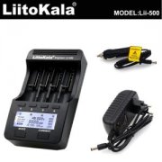 Lii-500 4 Slots LCD Smartest Ladeger&auml;t-Kit mit Kfz-Ladeger&auml;t EU-Adapter f&uuml;r 13,78&euro; inkl. Versand