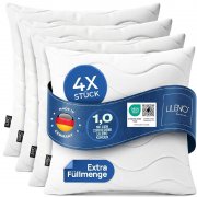 LILENO HOME Kopfkissen 80x80 (4er Pack) f&uuml;r nur 50,75&euro;