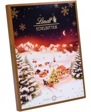 Lindt Schokolade Edelbitter Adventskalender 2023
