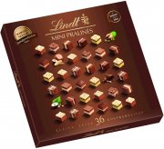 Lindt Schokolade - Nougat Mini Pralin&eacute;s 165 g Schachtel mit 36 Pralinen