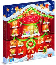 Lindt Teddy Adventskalender mit 24 T&uuml;rchen & liebevoll gestalteter Schokolade