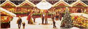 Lindt Weihnachtsmarkt Adventskalender
