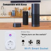 Lingan SWA1 (wie Sonoff S20) WLAN Steckdose (ESP8266) aus DE nur 6,99&euro; inkl. Versand