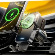LISEN Auto Kfz Handyhalterung mit 15W Wireless Charger Ladeger&auml;t