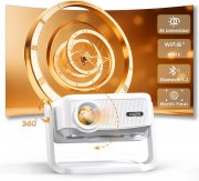 Lisowod 1080P FHD WiFi Mini Beamer