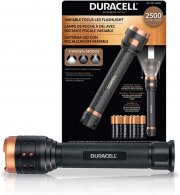 Litmor D-2500 LED Taschenlampe mit 3 Modi inkl. 12xAA Duracell Batterien