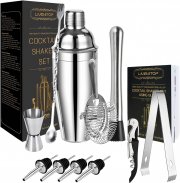 LIVEHITOP Professionell Cocktail Shaker Set