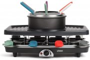 Livoo DOC233 3-in-1-Raclette, Fondue und Grill f&uuml;r 8 Personen