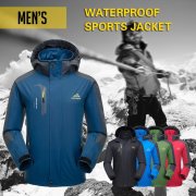Lixada Wasserdichte Herren Outdoor Funktionsjacke