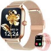 LODIMEKE Smartwatch mit Telefonfunktion f&uuml;r nur 24,99&euro;