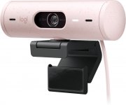 Logitech Brio 500 Full-HD-Webcam mit Auto-Lichtkorrektur, Doppelmikrofon + Rauschunterdr&uuml;ckung