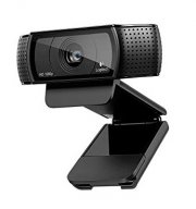 Logitech C920 HD Pro Webcam (mit USB und 1080p) schwarz 