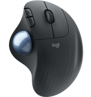 Logitech ERGO M575 Ergonomische Wireless Bluetooth und Funk Trackball Maus