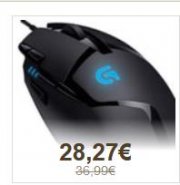 Logitech G402 Gaming Maus (mit 8 programmierbaren Tasten)