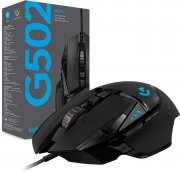 Logitech G502 HERO High-Performance Gaming-Maus mit HERO 25K DPI Sensor und RGB-Beleuchtung
