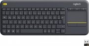 Logitech K400 Plus Kabellose Tastatur mit Touchpad