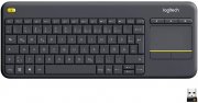 Logitech K400 Plus Kabellose TV-Tastatur mit Touchpad